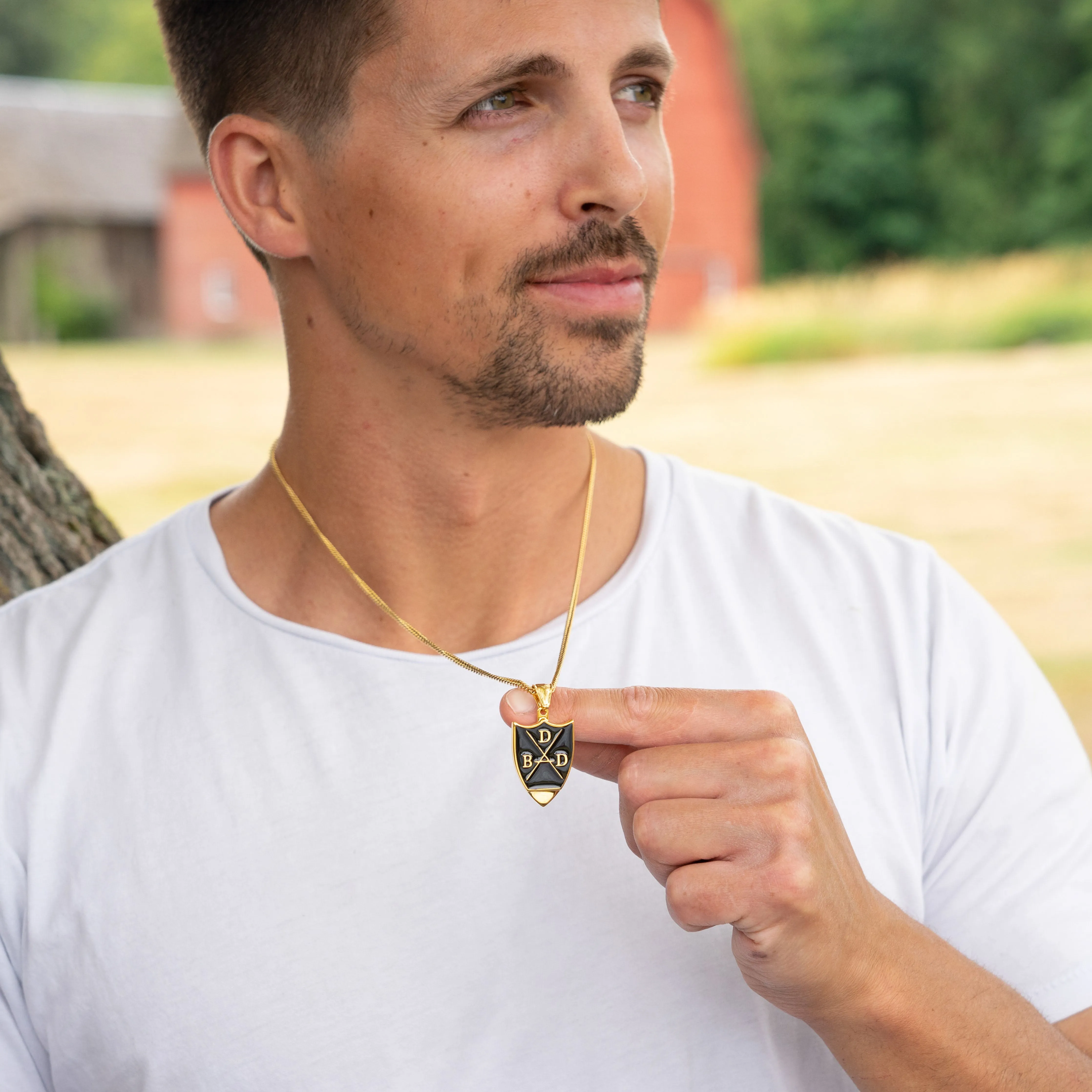 Gold Don't Be A Dick - World's Best Shotgun Necklace