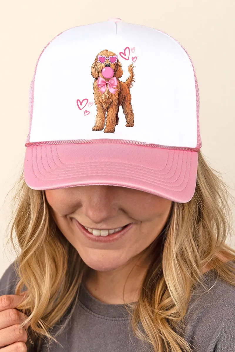 Golden Love Foam Mesh Back Trucker Cap