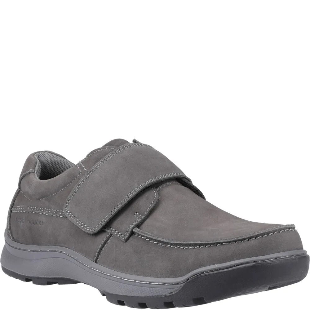 Grey Casper Touch Fastening Shoes