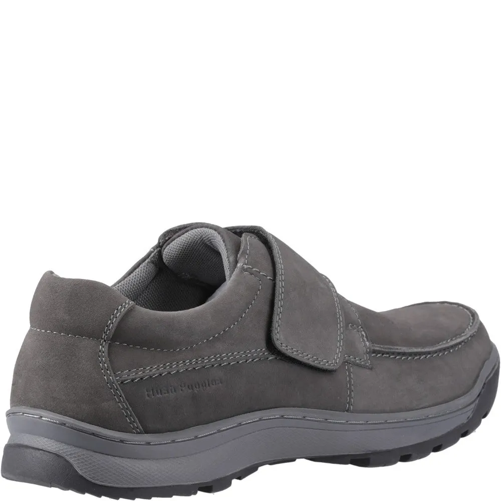 Grey Casper Touch Fastening Shoes