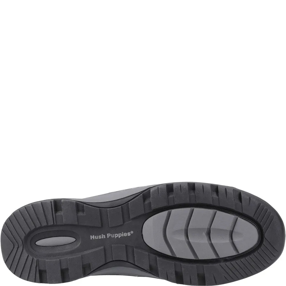 Grey Casper Touch Fastening Shoes