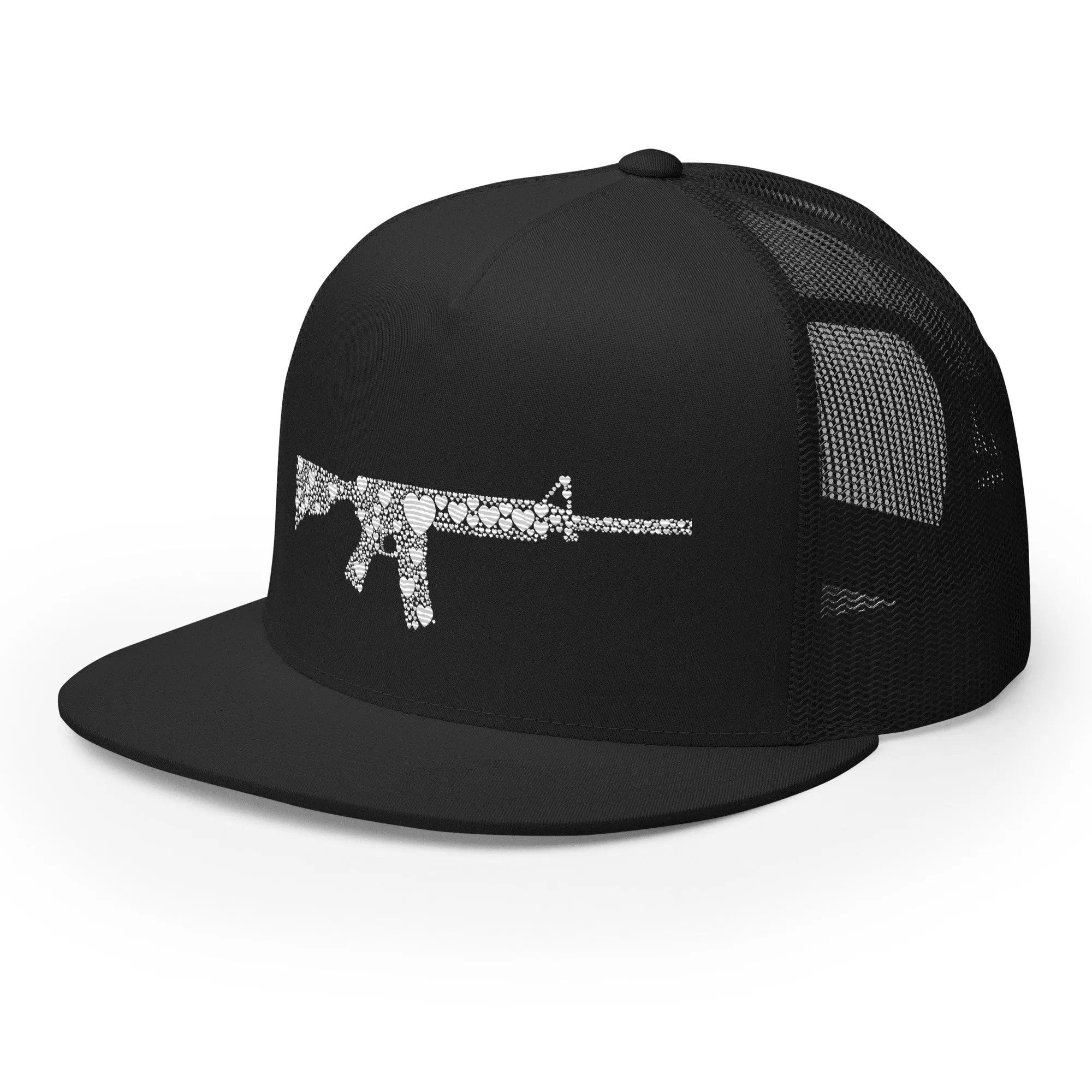 Gun Hearts Trucker Cap