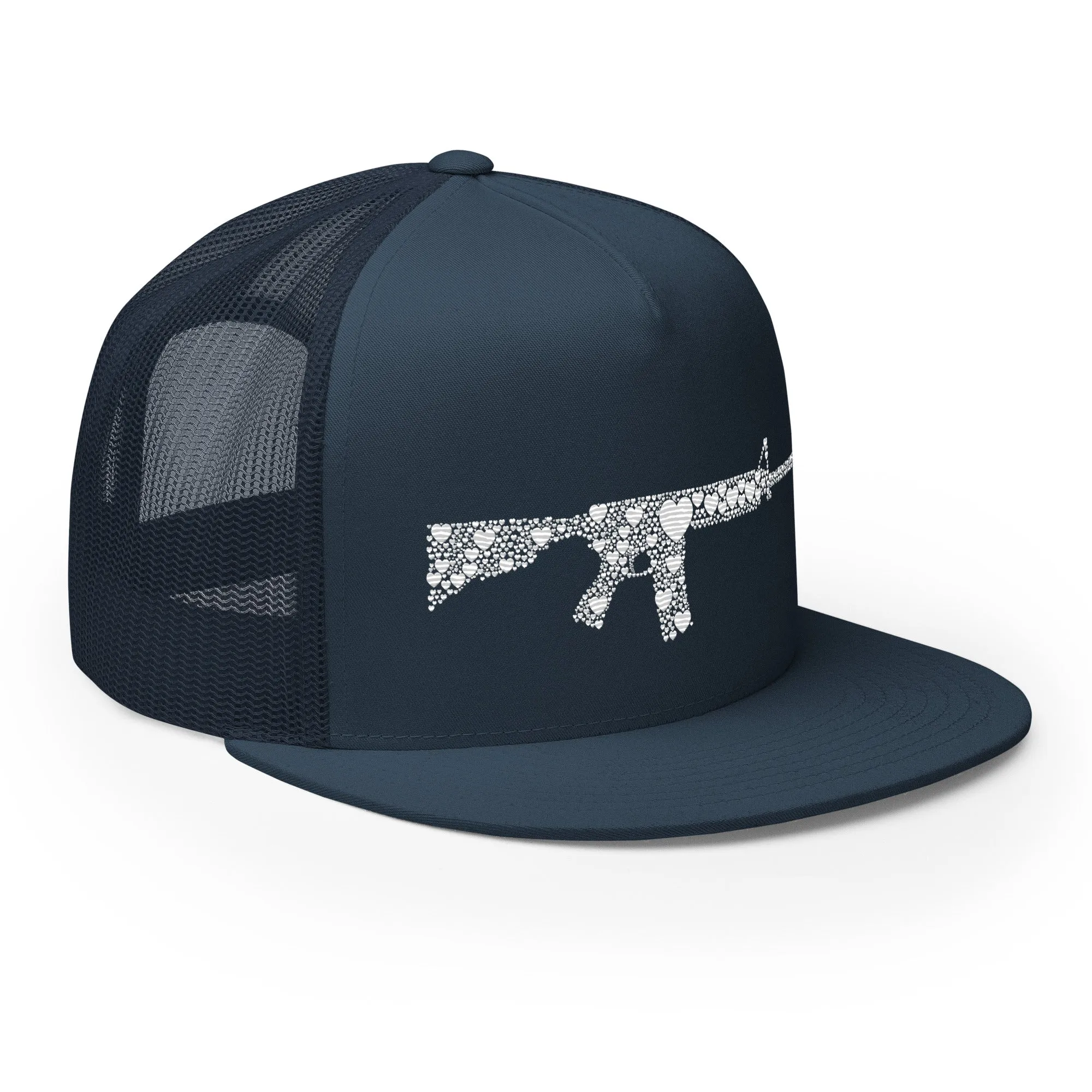 Gun Hearts Trucker Cap