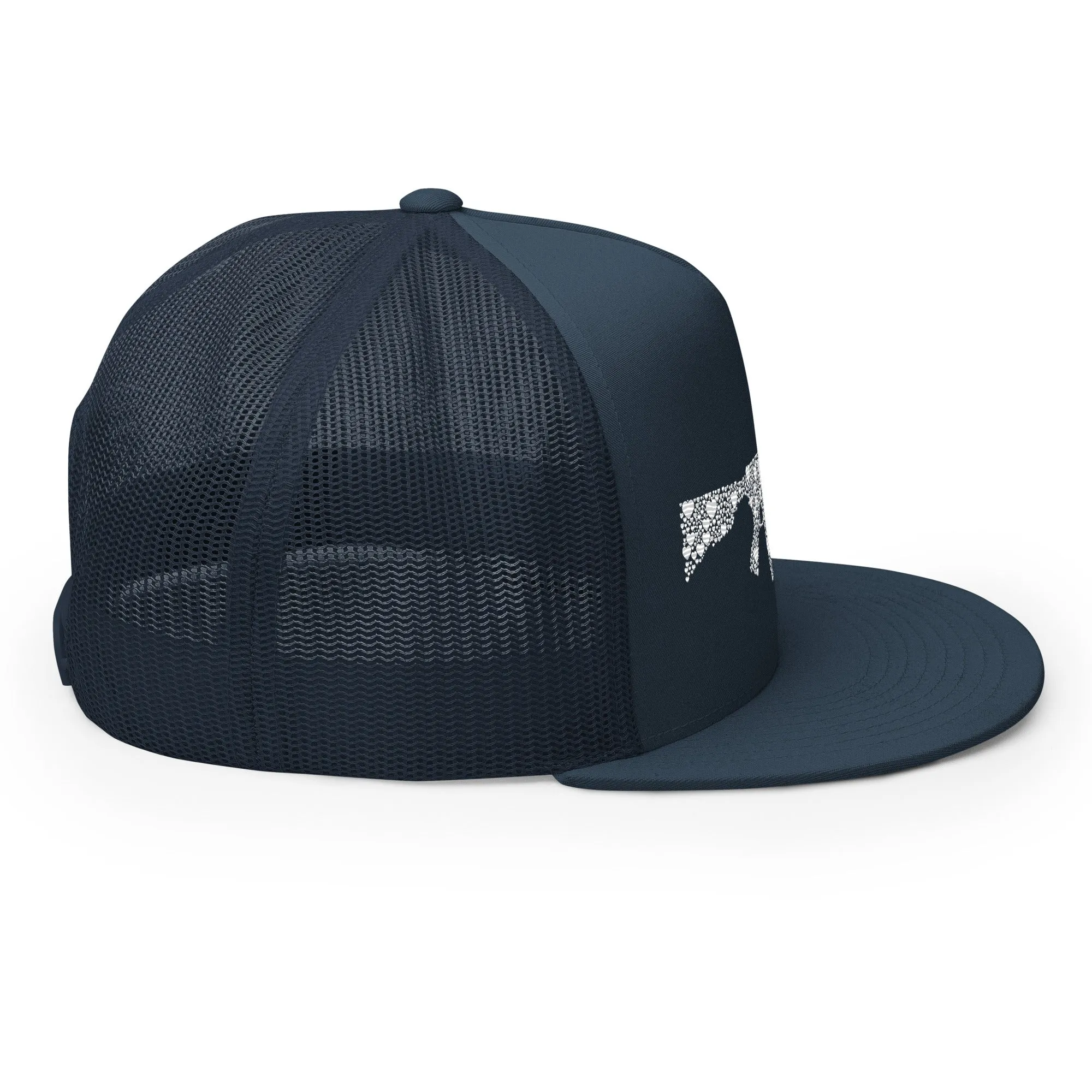 Gun Hearts Trucker Cap
