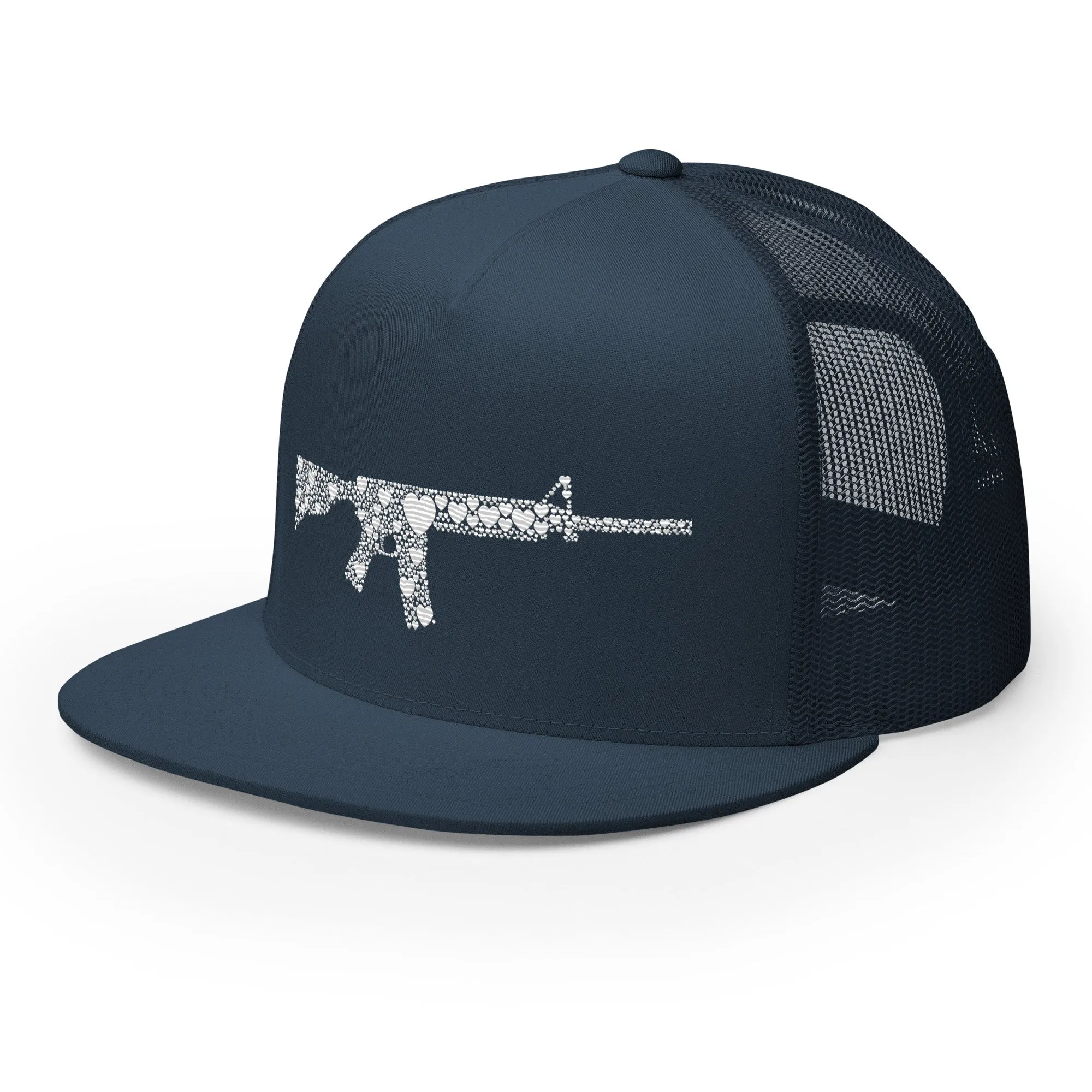 Gun Hearts Trucker Cap