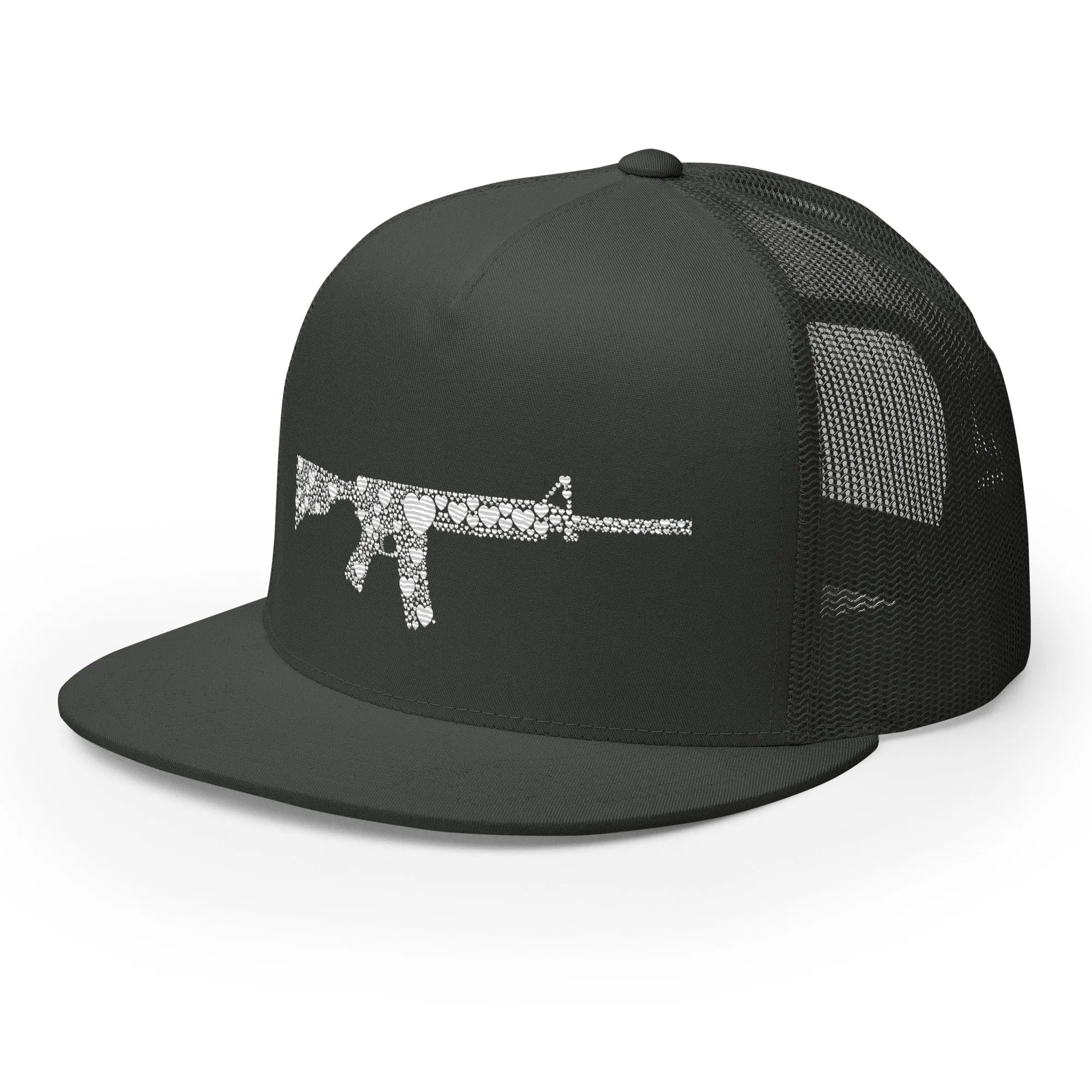 Gun Hearts Trucker Cap