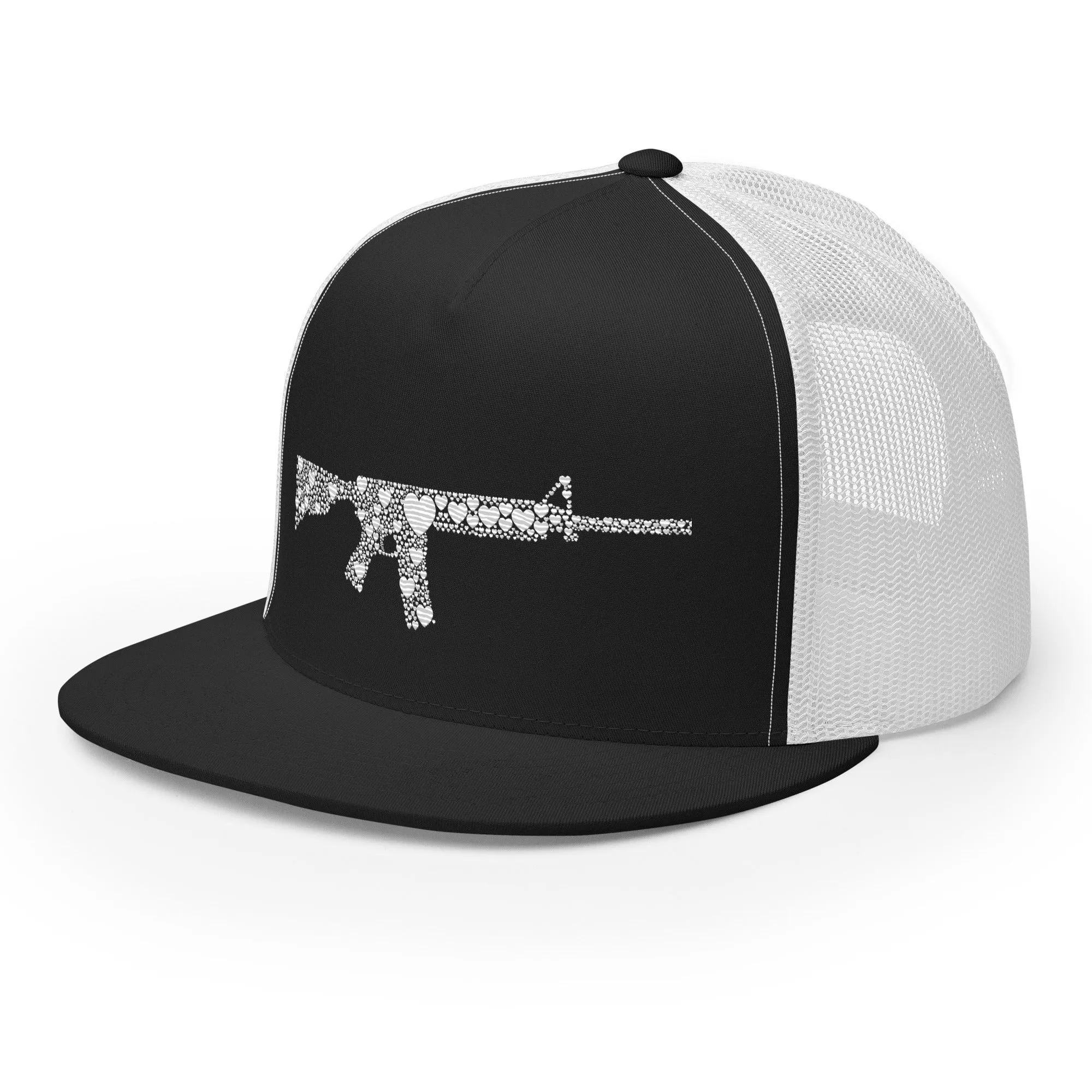 Gun Hearts Trucker Cap