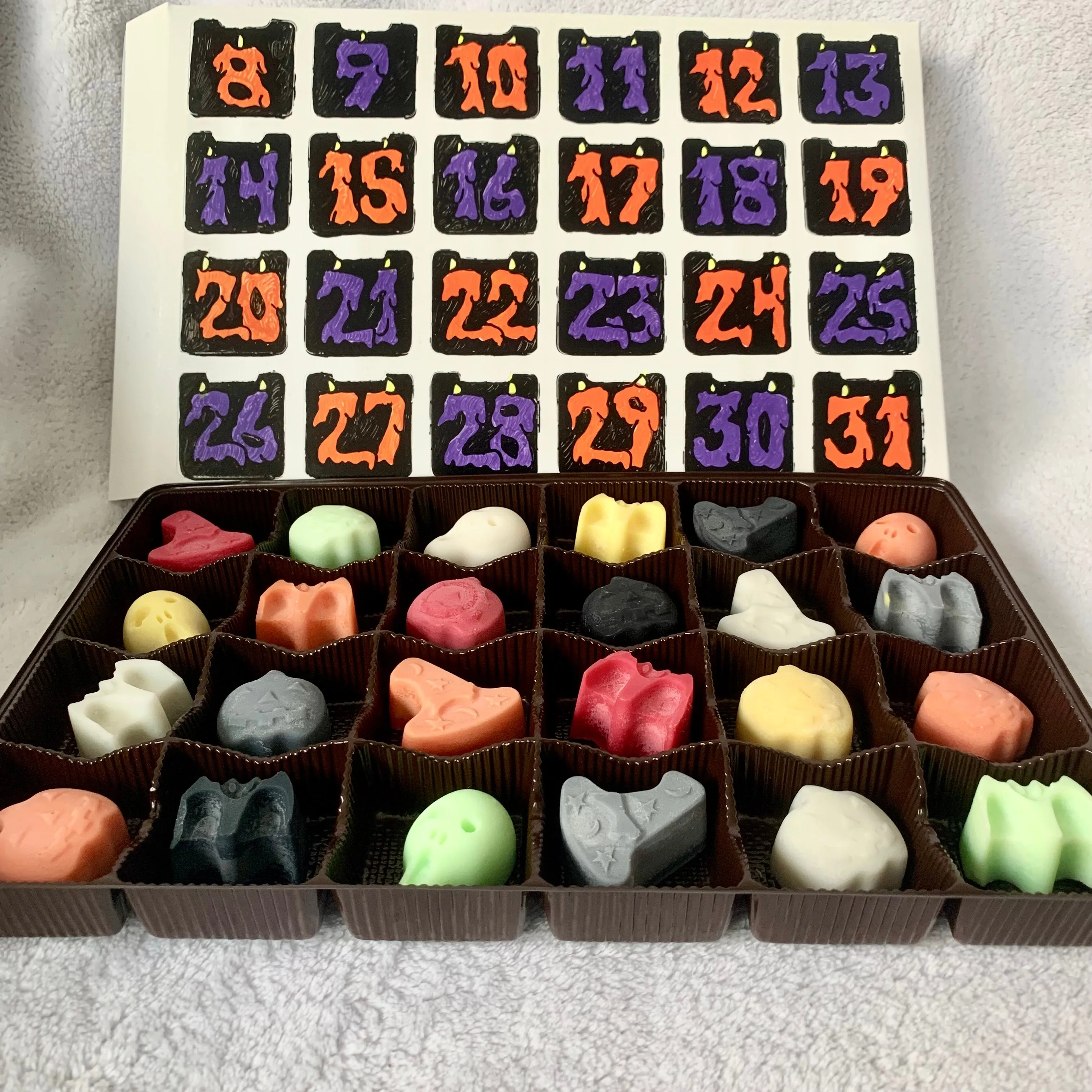 Halloween Wax Melt Advent Calendar