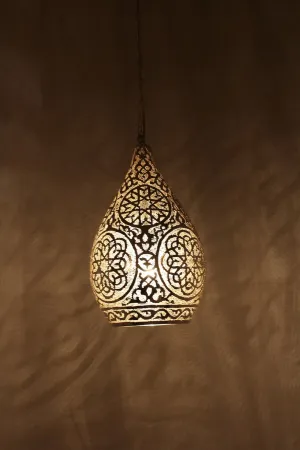 Handcrafted Moroccan Style Brass Pendant Light: Unique Handmade Hanging Lamp Your Home (Copy)