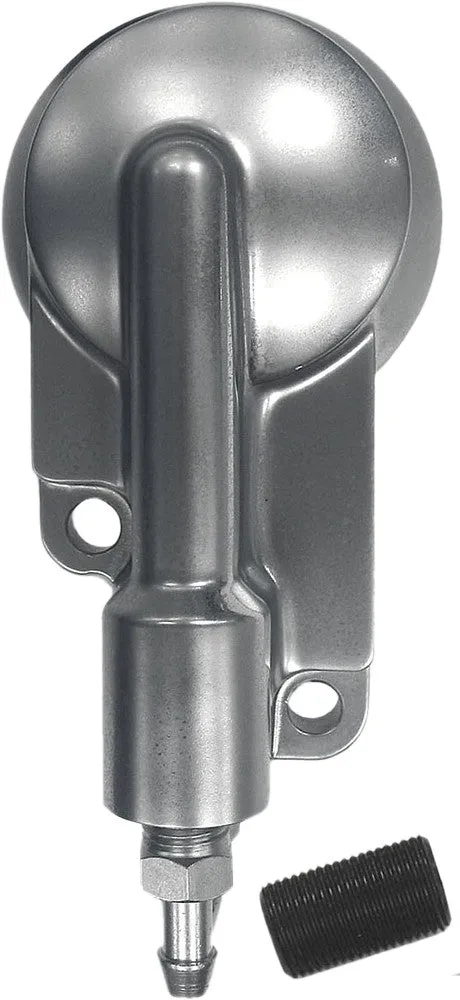 HardDrive 14-0050 Oil Filter Housing with Fitting - Chrome