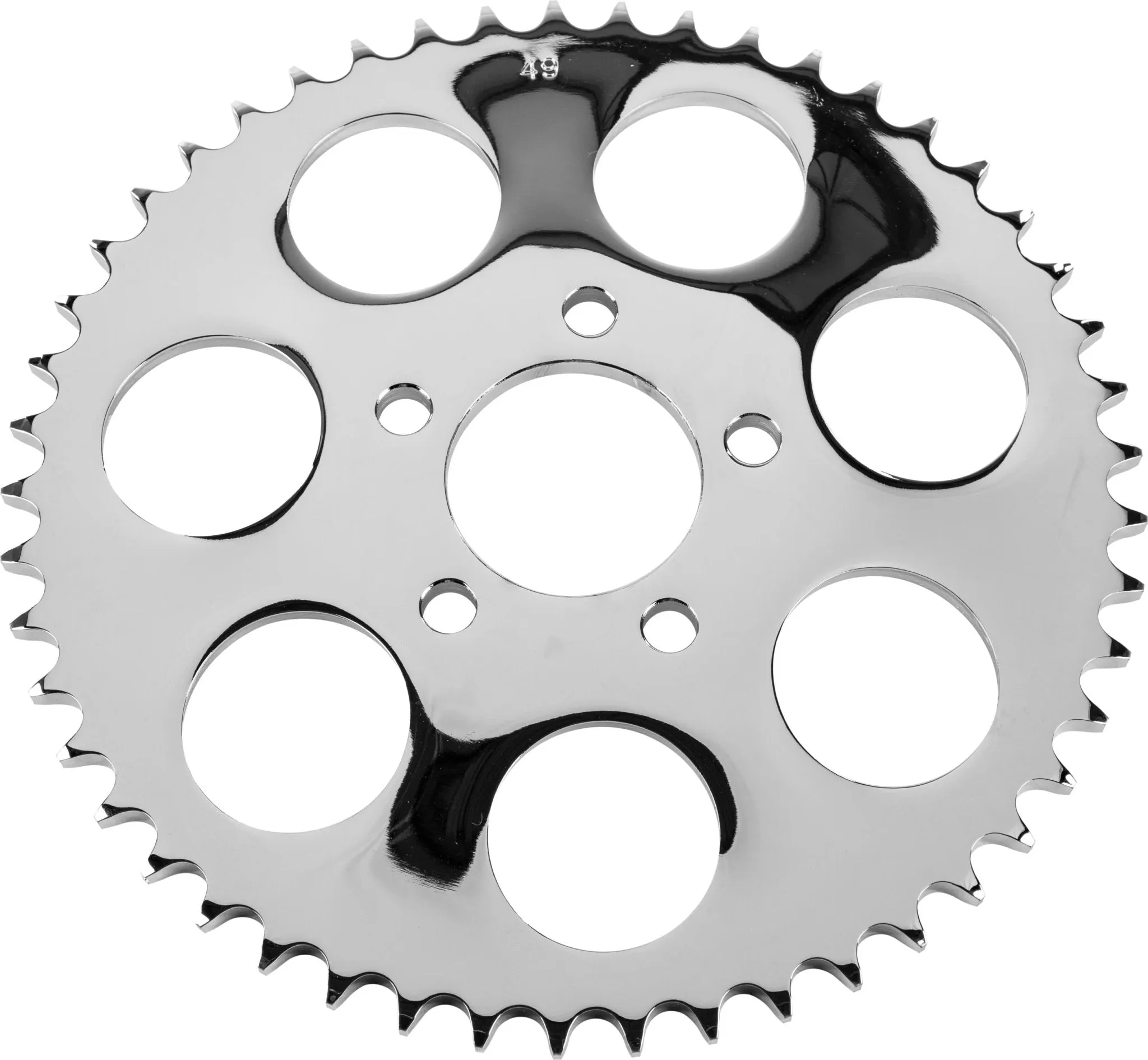 HardDrive 201658 Rear Sprocket - 49T - Chrome