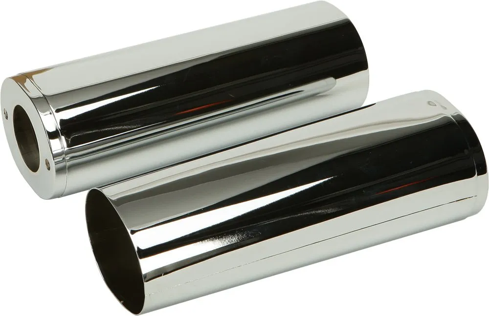 HardDrive 301191 Fork Slider Cover -  2in. - Chrome