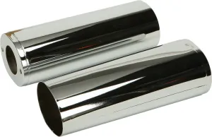 HardDrive 301191 Fork Slider Cover -  2in. - Chrome