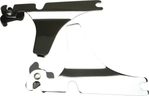 HardDrive Detachable Side Plates Chrome FLSTC 00-02