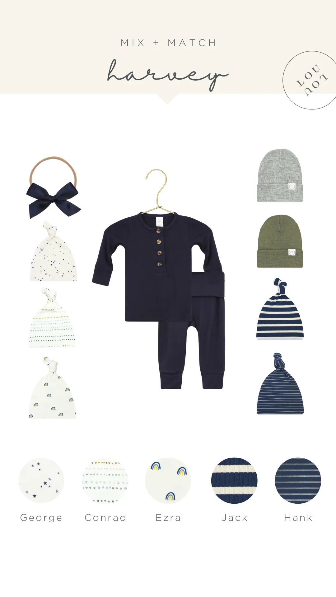 Harvey Top Knot Hat