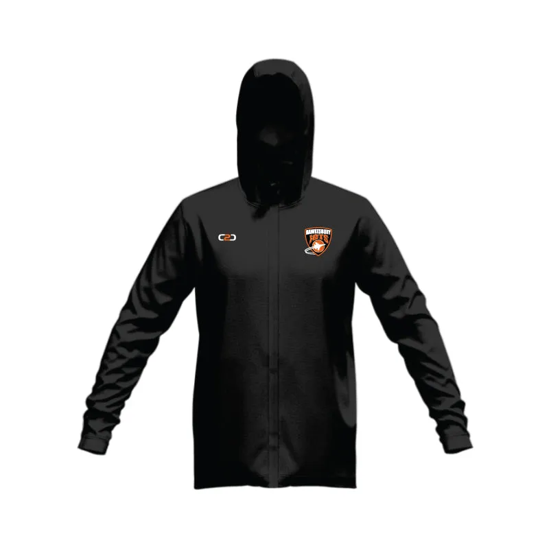 Hawkesbury Jets SlimFit HP Tech Zip Hoodie Black