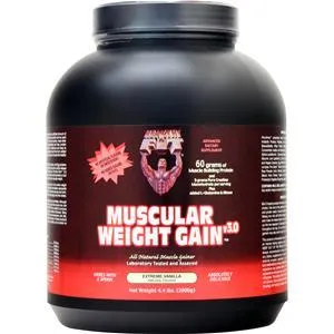 Healthy N Fit Muscular Weight Gain Extreme Vanilla 4.4 lbs