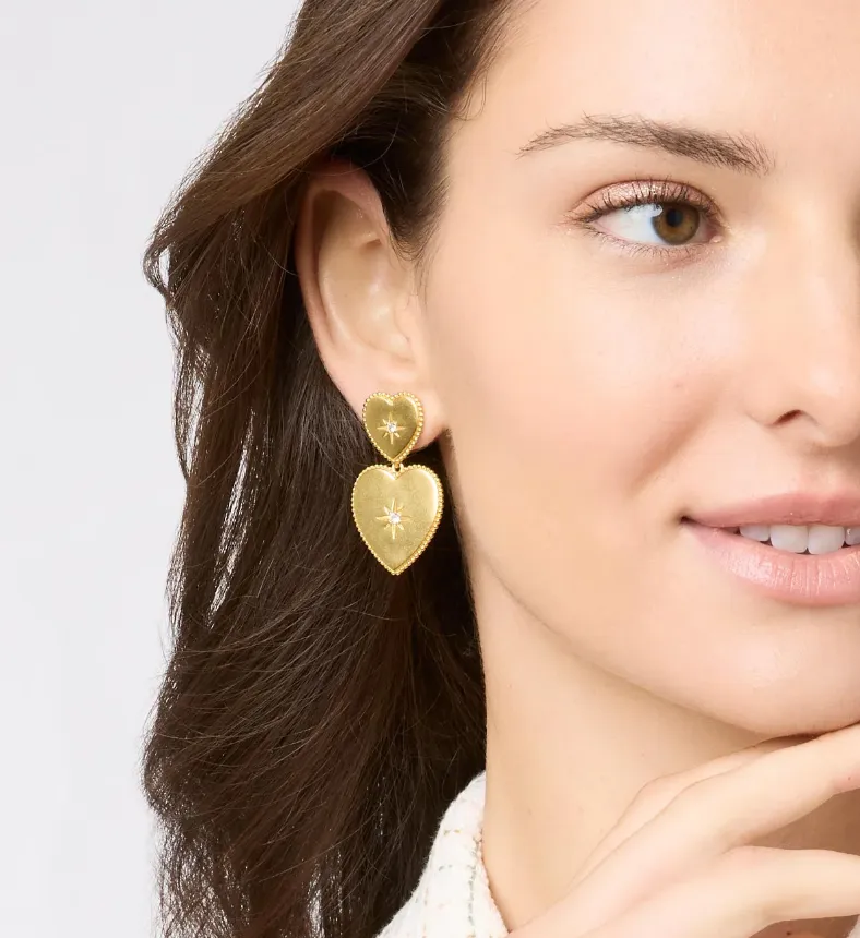 Heart Statement Earrings