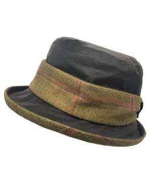 Heather Natalie Tweed Twist Wax Hat