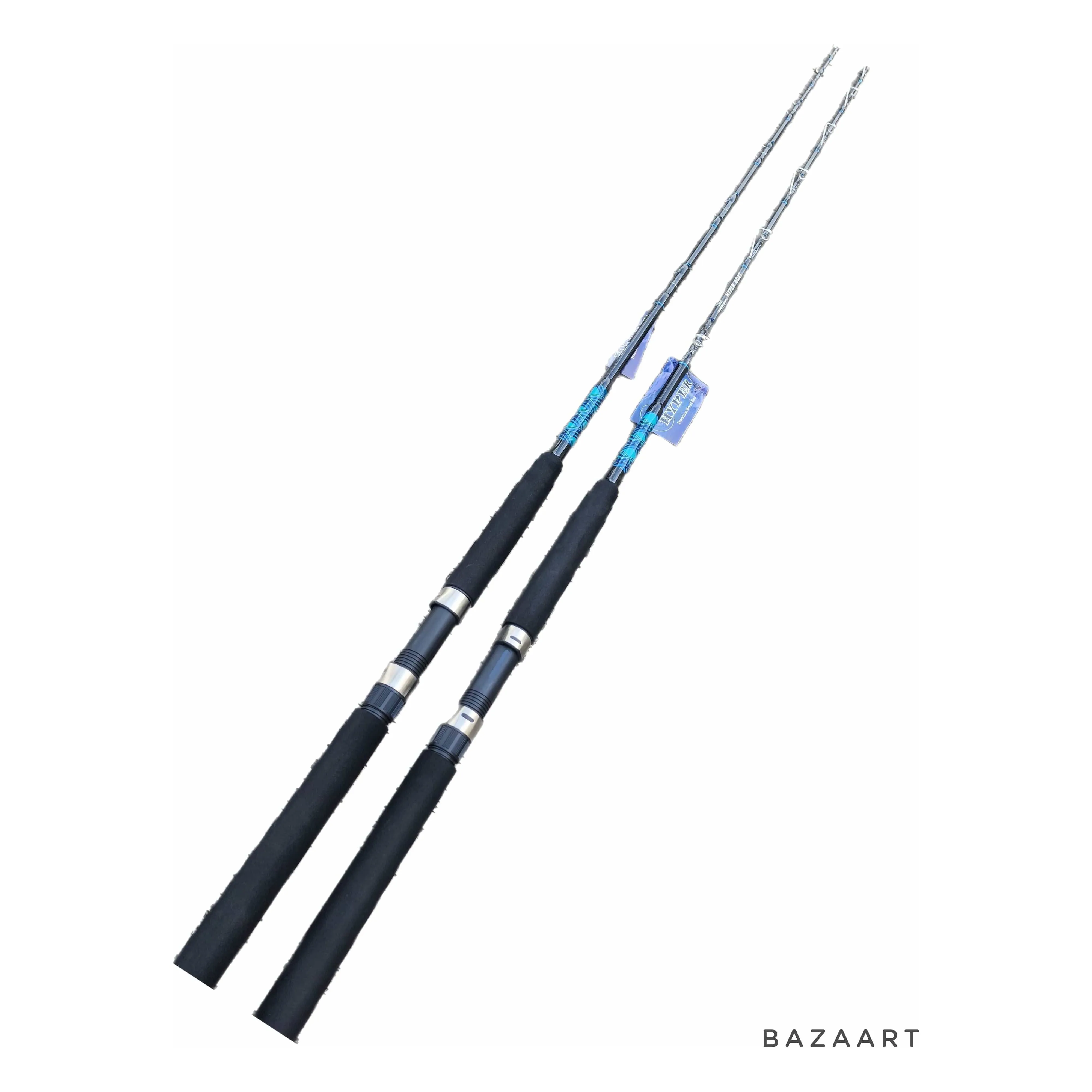 HYPER BOAT ROD, 6'6' HEAVY ACTION 30-60 LB LINE