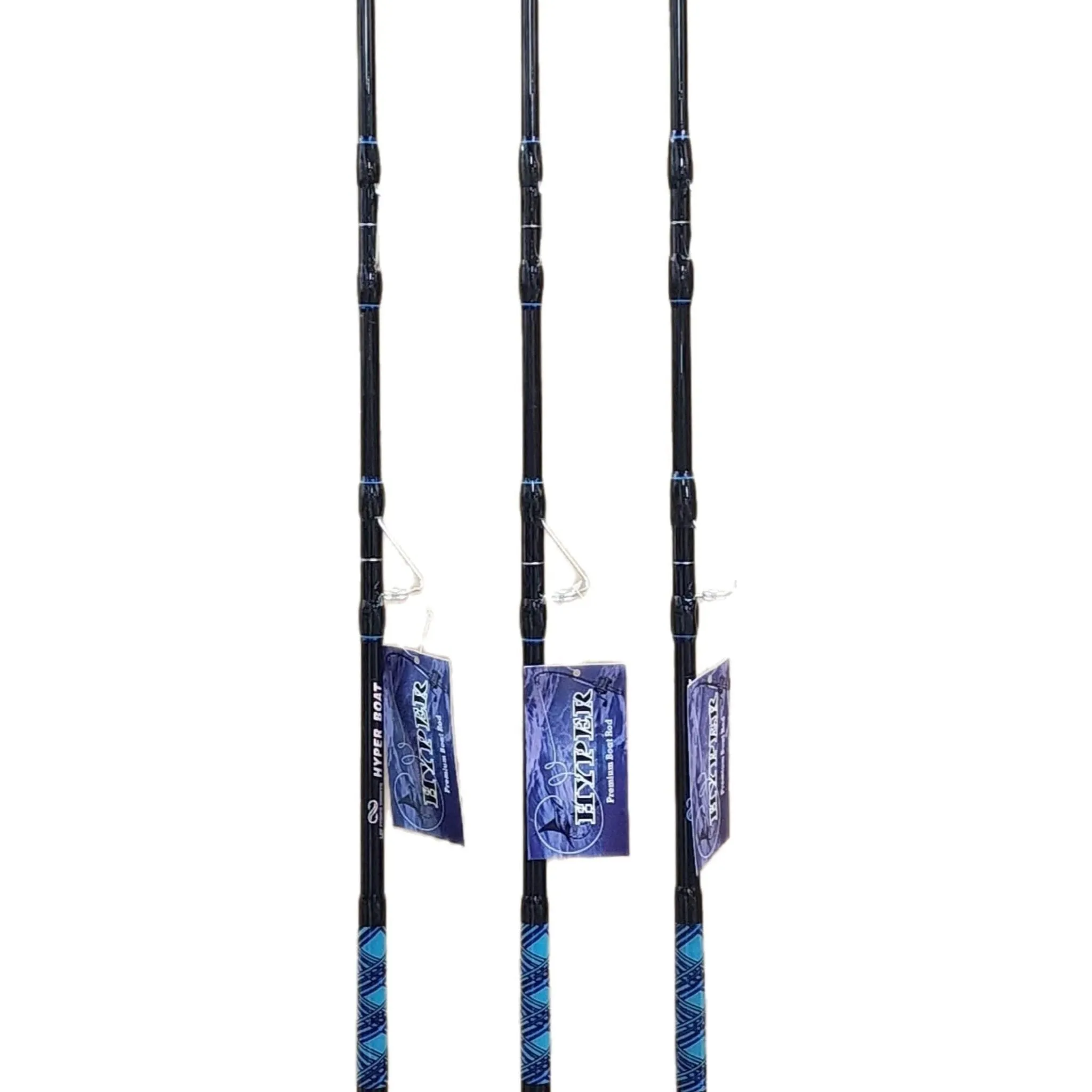 HYPER BOAT ROD, 6'6' HEAVY ACTION 30-60 LB LINE