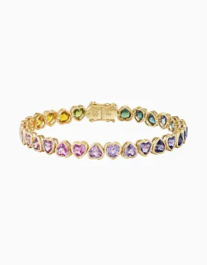 I Heart Rainbows Bracelet
