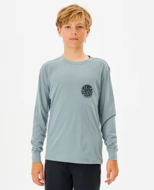 Icons Long Sleeve UV Rashguard - Boys (8-16 Years)