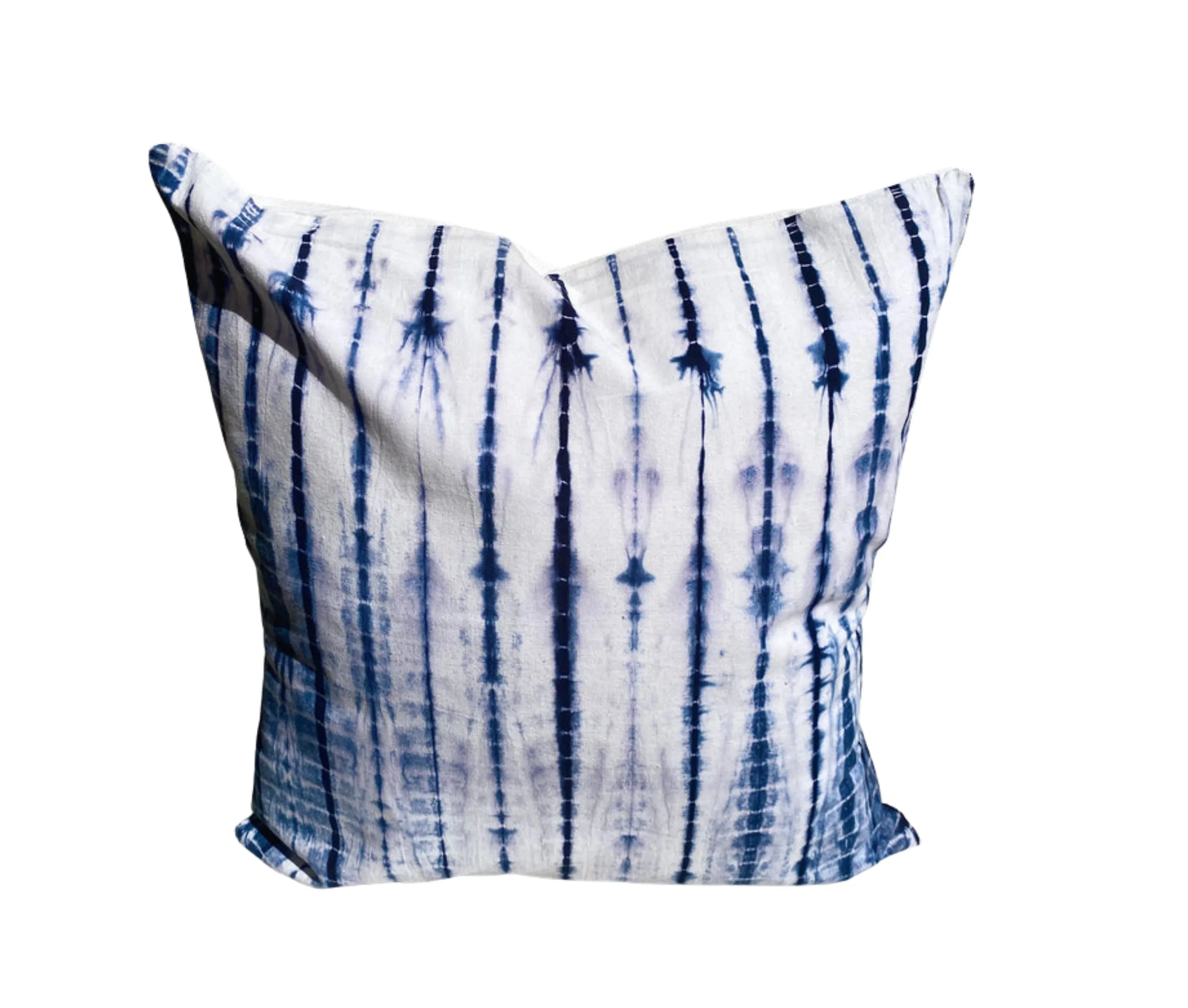 Indigo Shibori ~ Block Printed Cushion