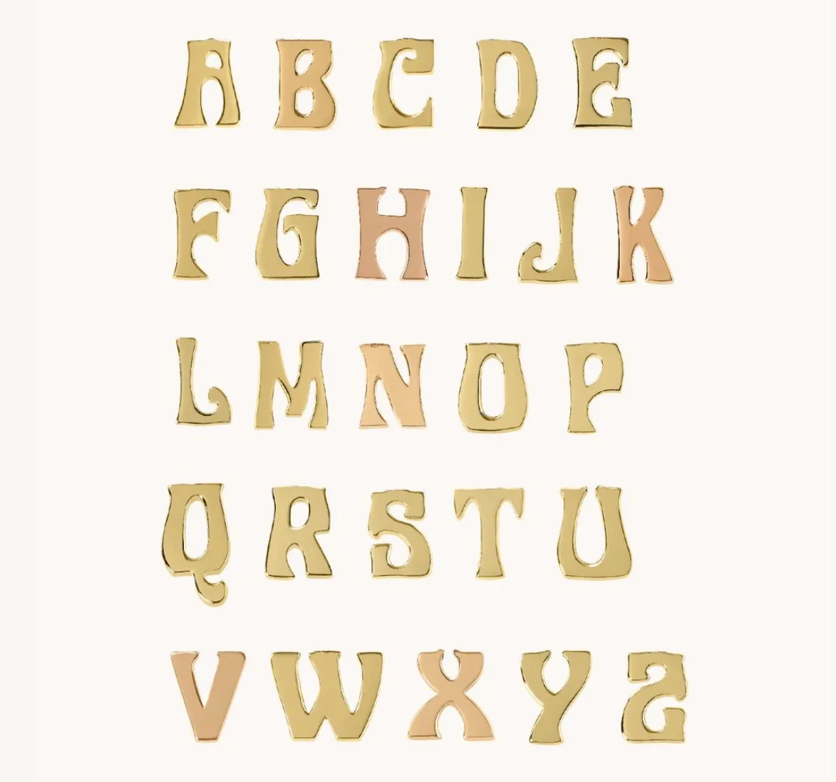 Initial Charm Necklace