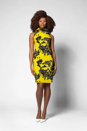 Isabella Dress - Iwaki Print