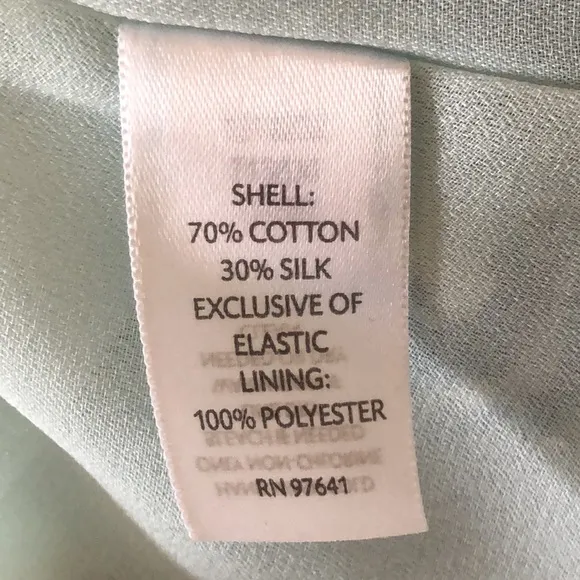 J. JILL Women Large Cotton Silk Blend Vneck Sleeveless Pastel Maxi Dress Beachy