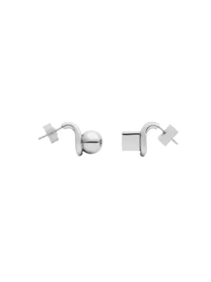 Jacquemus Les Puces Nodo in Silver