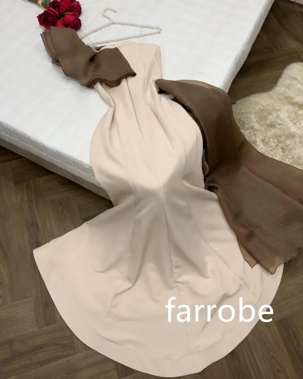 JazzHer Customized Casual Jersey Pleat Mermaid One-shoulder Midi Dresses Bespoke Occasion Dresses Classic Exquisite Modern Style Pastrol (PRE-ORDER)