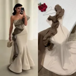 JazzHer Customized Casual Jersey Pleat Mermaid One-shoulder Midi Dresses Bespoke Occasion Dresses Classic Exquisite Modern Style Pastrol (PRE-ORDER)