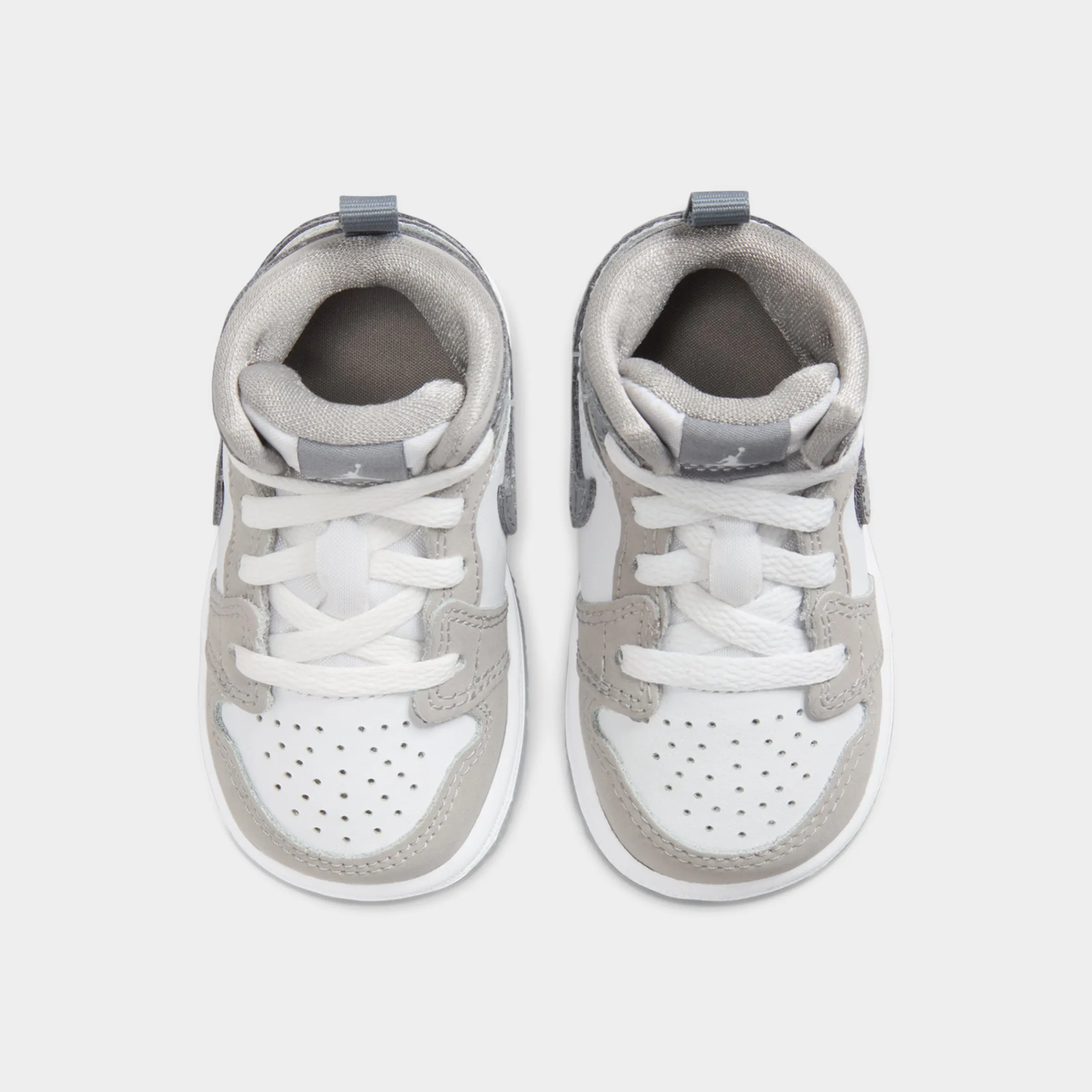 Jordan 1 Mid TD White / Cool Grey - Medium Grey