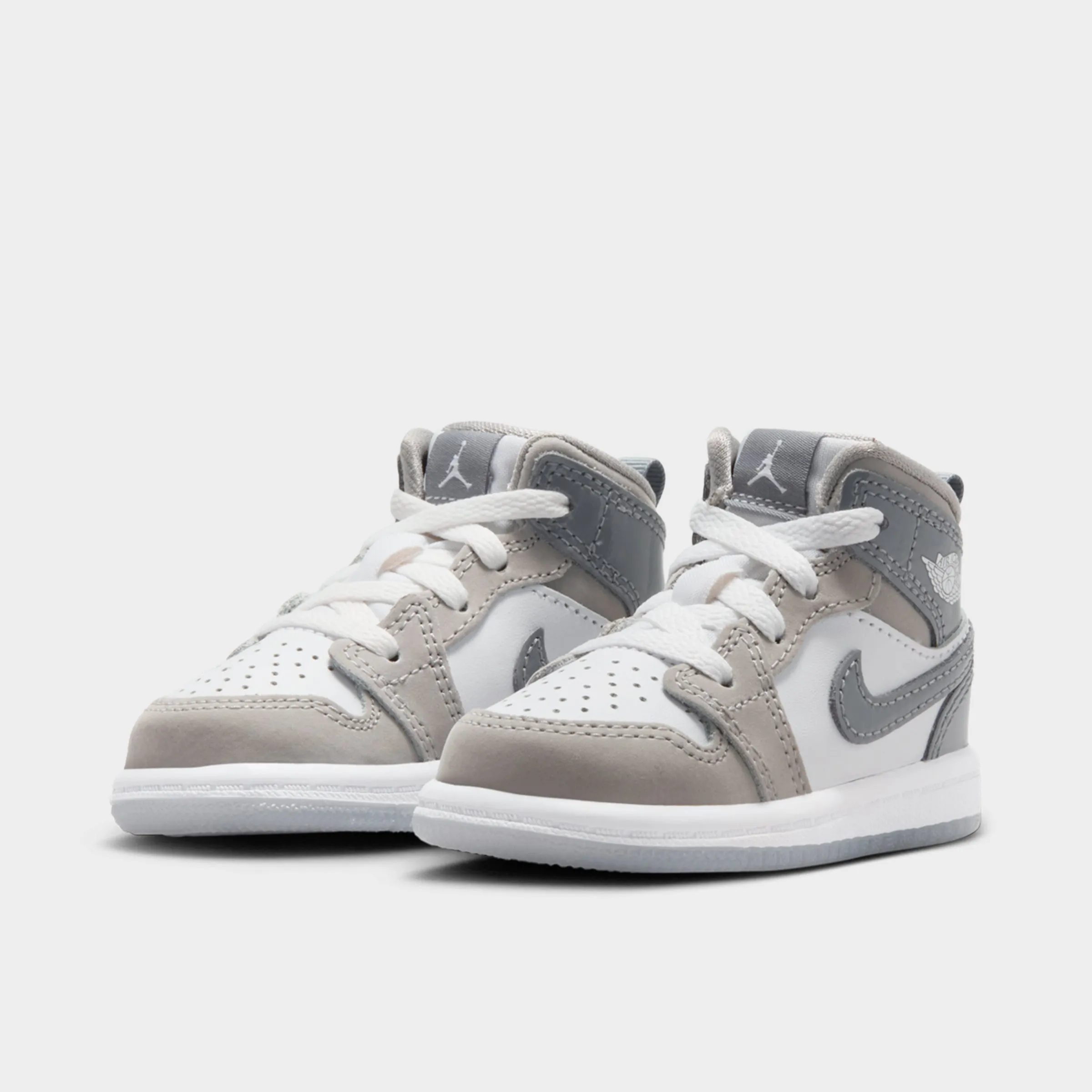 Jordan 1 Mid TD White / Cool Grey - Medium Grey