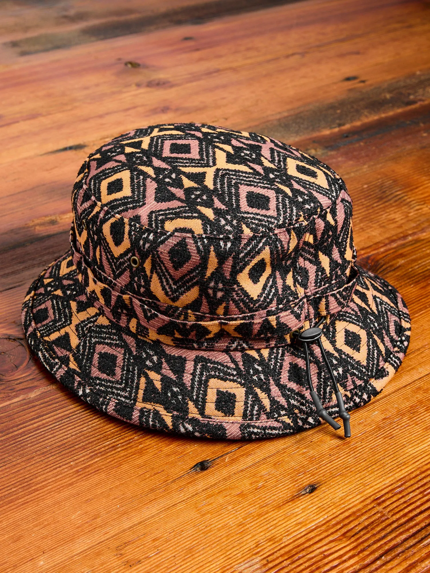 Jungle Hat in Batik Brown
