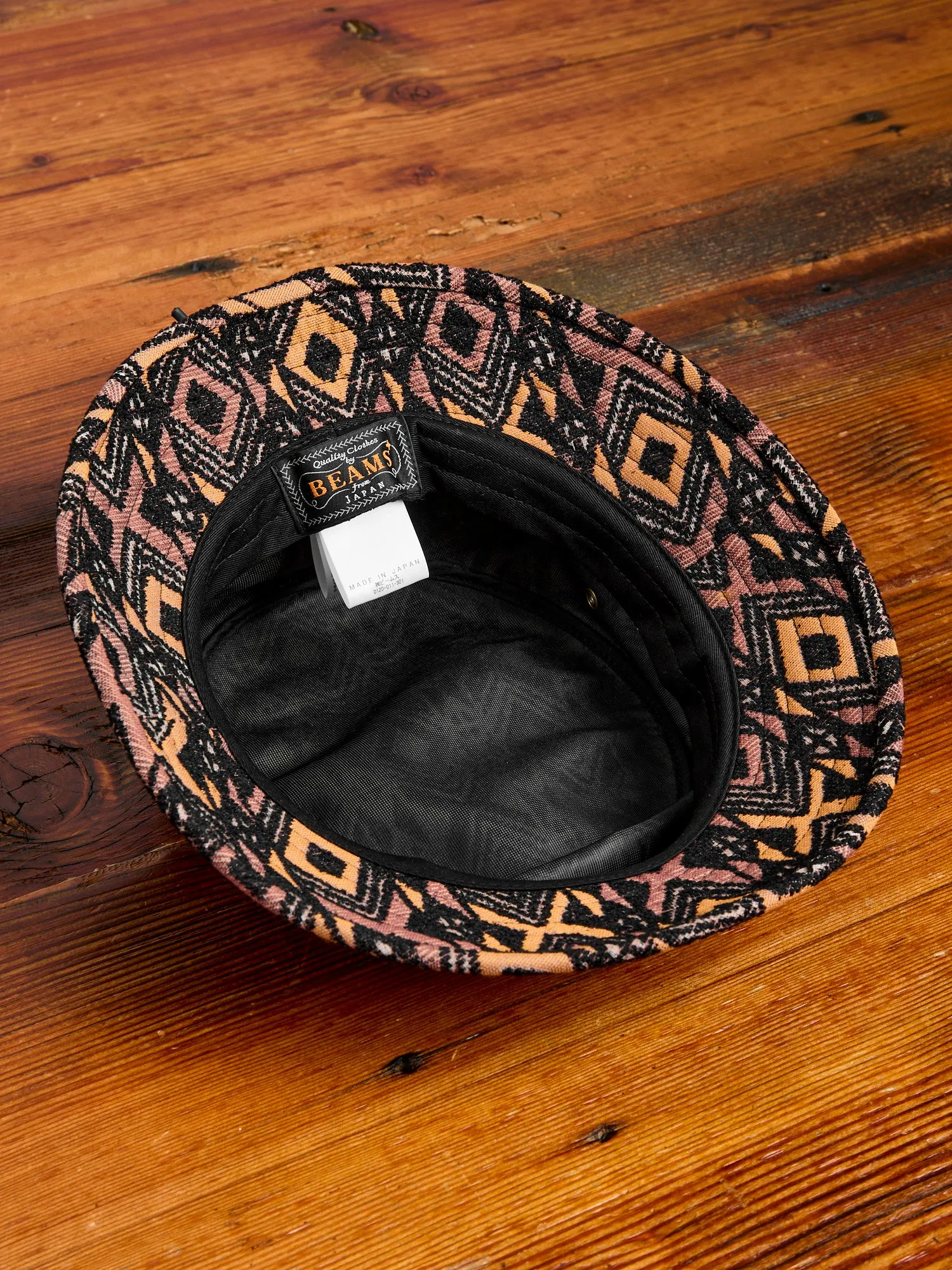 Jungle Hat in Batik Brown