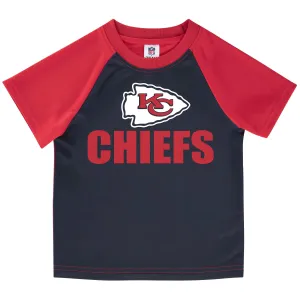 Kansas City Chiefs Boys Short Sleeve Tee Shirt