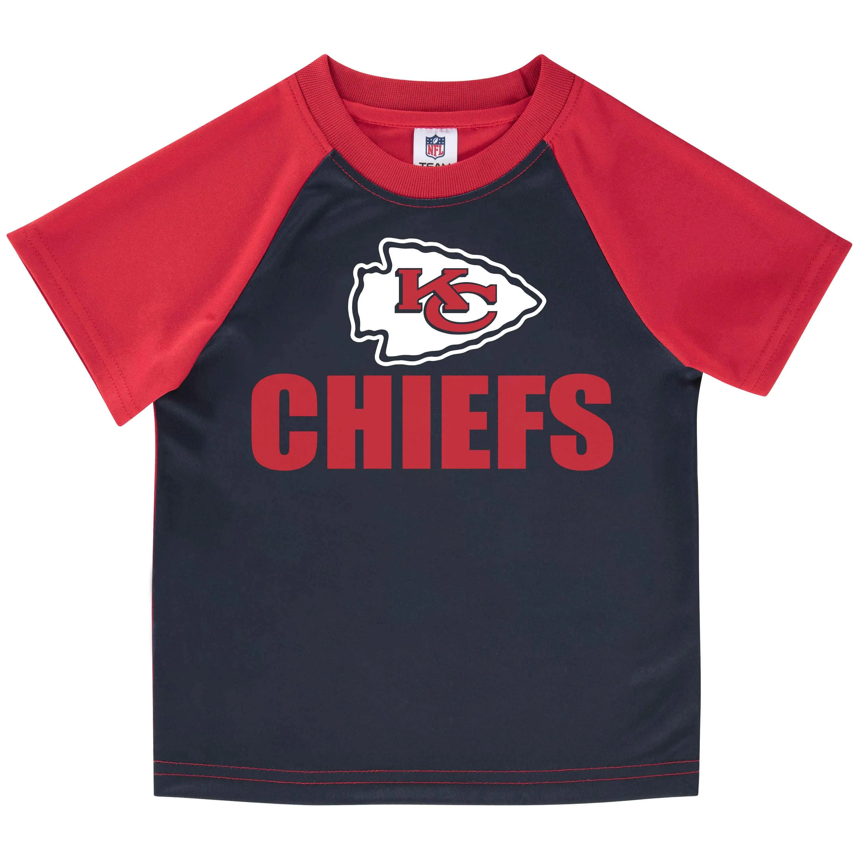 Kansas City Chiefs Boys Short Sleeve Tee Shirt