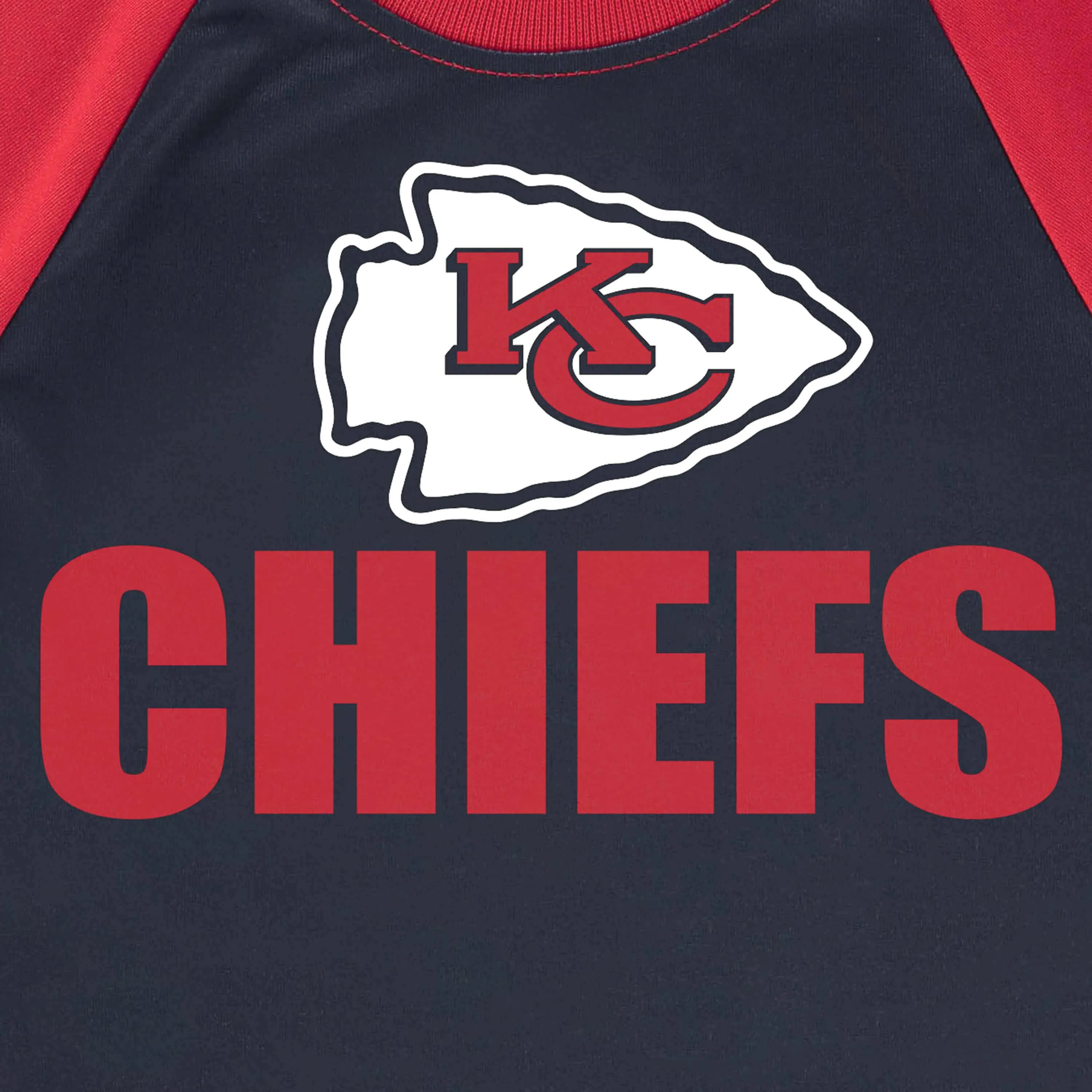 Kansas City Chiefs Boys Short Sleeve Tee Shirt