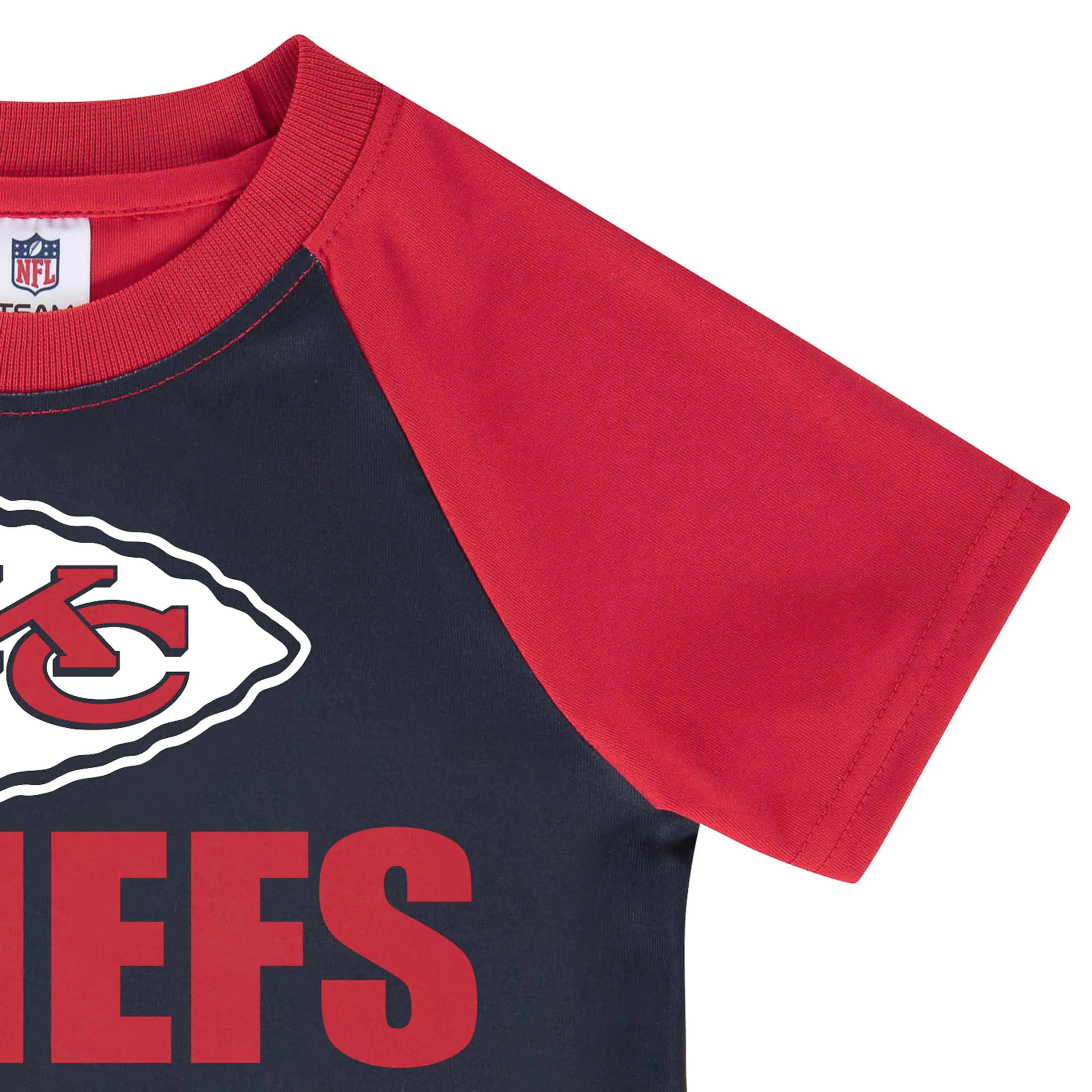 Kansas City Chiefs Boys Short Sleeve Tee Shirt