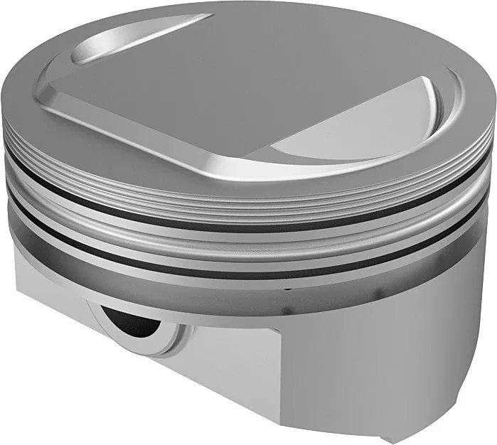 KB Performance KB411.030 Cast Piston Kit (95ci., Domed) - .030in. Oversize to 3.905in., 10.5:1 Compression