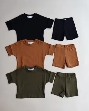 Kids Biker Short Set