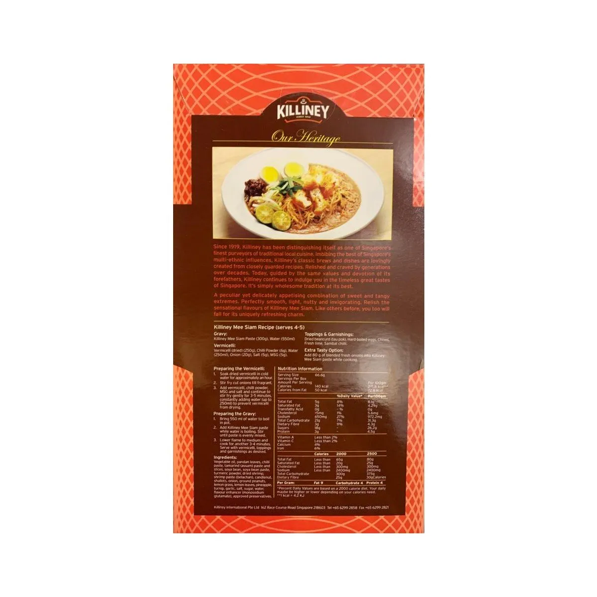 Killiney - Mee Siam Paste