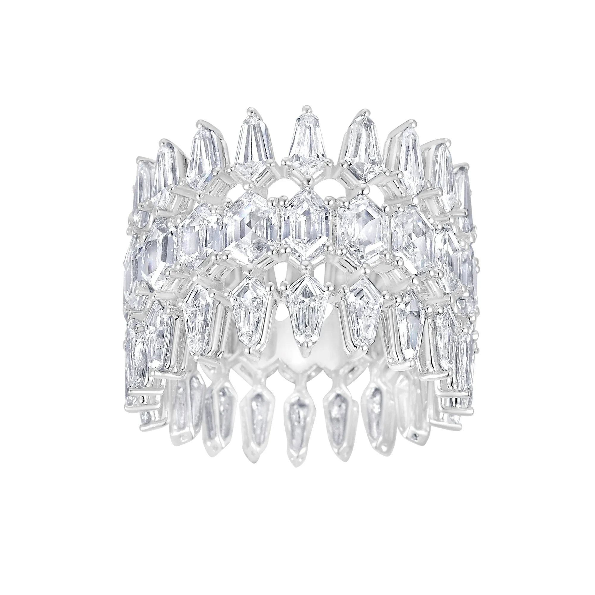 Kite Rishi Band Diamond Statement Ring