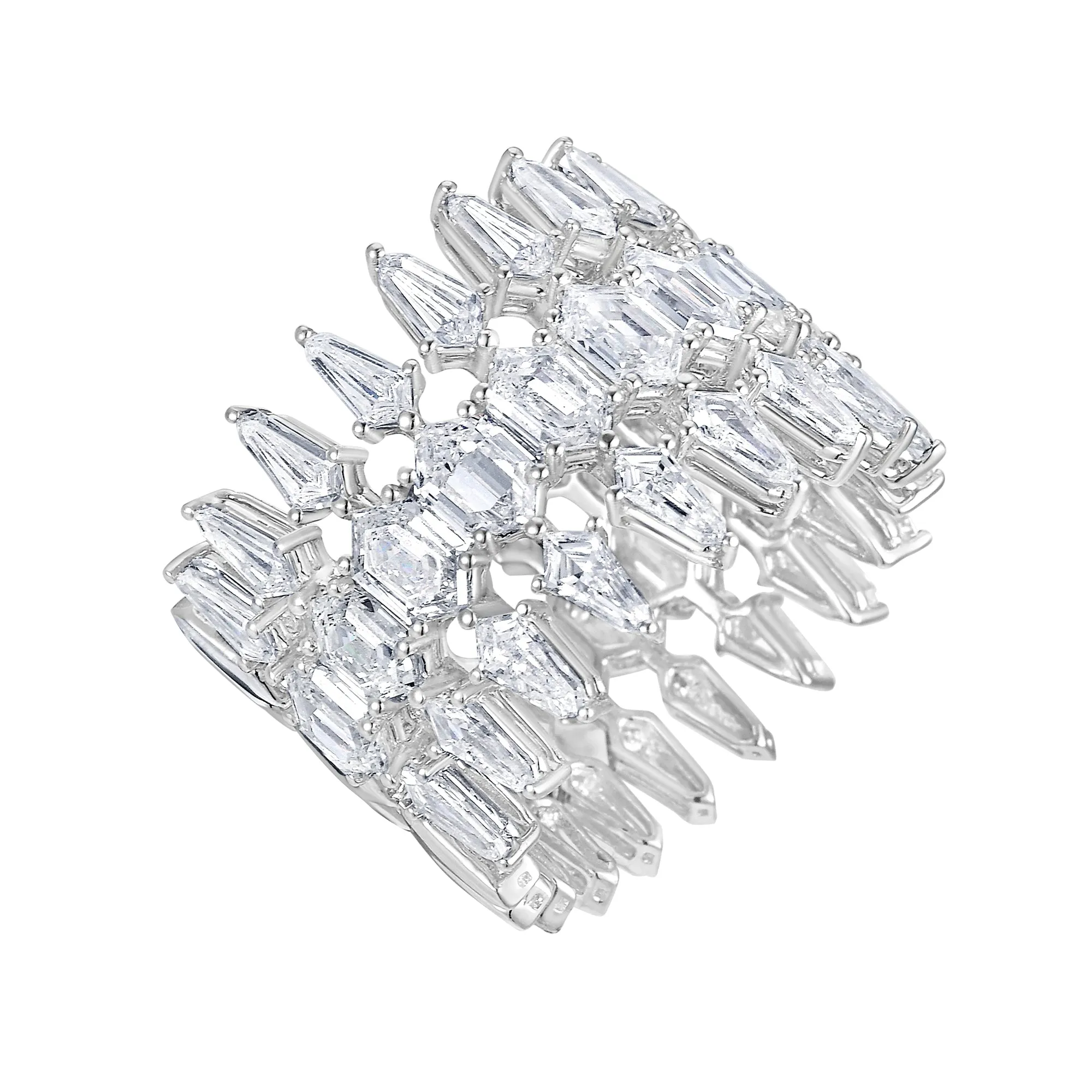 Kite Rishi Band Diamond Statement Ring