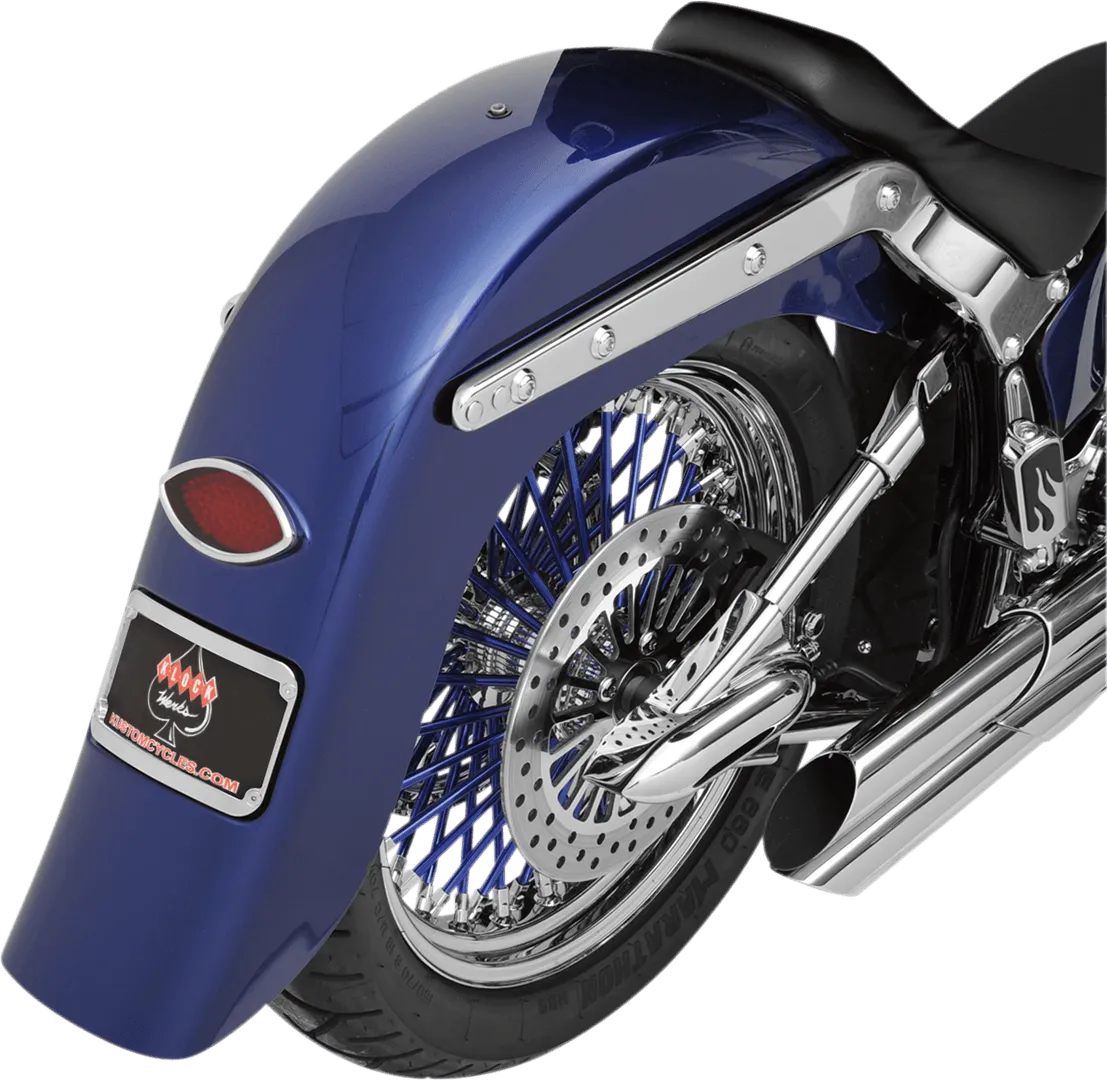 Klock Werks KW05-02-0401E Builder Series 4in. Stretched Smooth Rear Fender