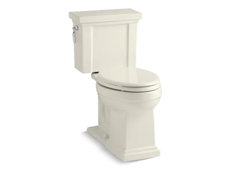 KOHLER 3950 Tresham Two-piece elongated toilet, 1.28 gpf