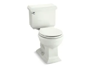 KOHLER 3986-U Memoirs Classic Two-piece round-front 1.28 gpf chair height toilet with insulated tank